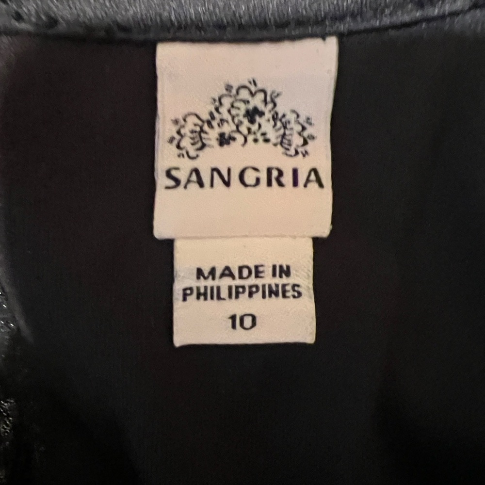 Vintage Signature by Sangria Elegant Black Dress - Picture 4 of 4